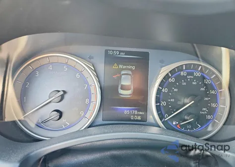 2017 Infiniti Q50 Red Sport 400 z USA, uszkodzony, nr VIN JN1FV7AP7HM850862